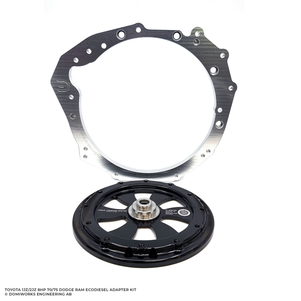1JZ/2JZ to Dodge / Maserati Ghibli 8HP 70/75 Ecodiesel Adapter Kit