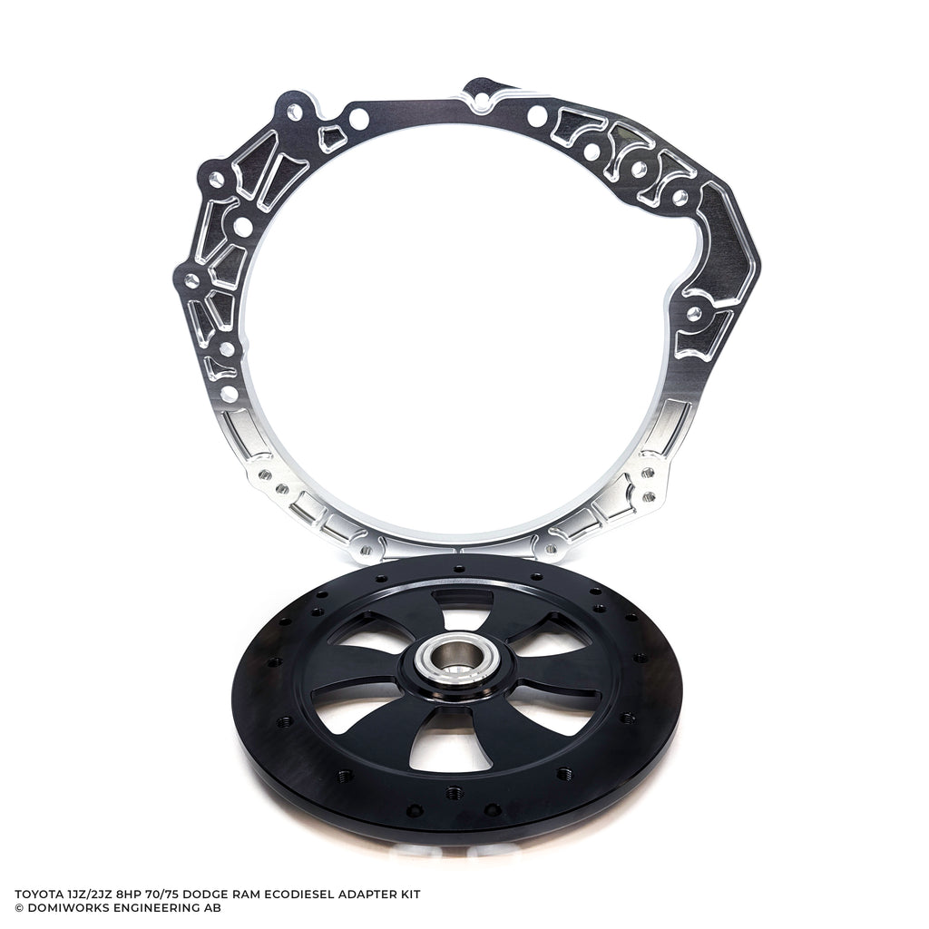1JZ/2JZ to Dodge / Maserati Ghibli 8HP 70/75 Ecodiesel Adapter Kit