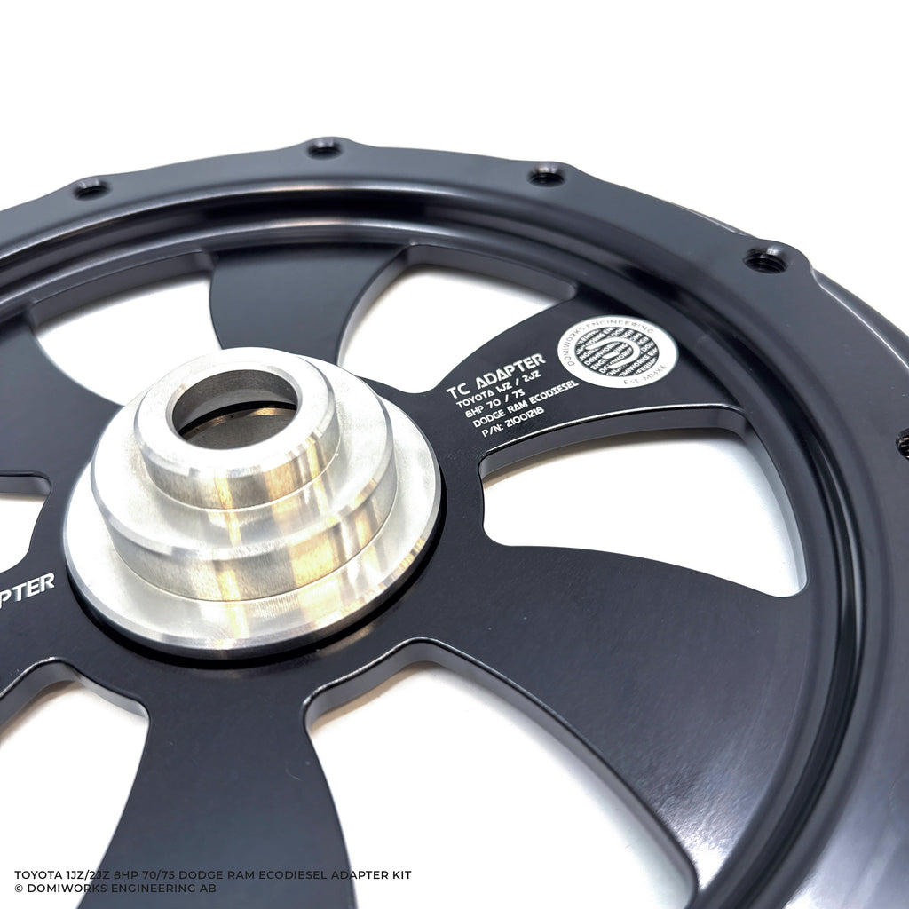 1JZ/2JZ to Dodge / Maserati Ghibli 8HP 70/75 Ecodiesel Adapter Kit